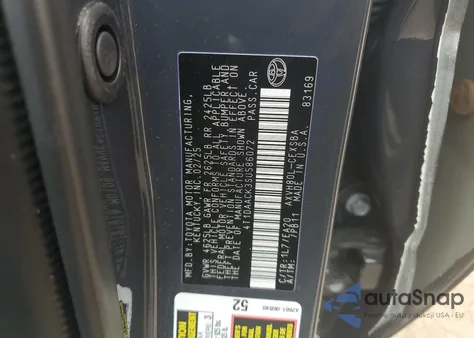 2025 Toyota Camry Xse from USA, damaged, VIN 4T1DAACK3SU586072